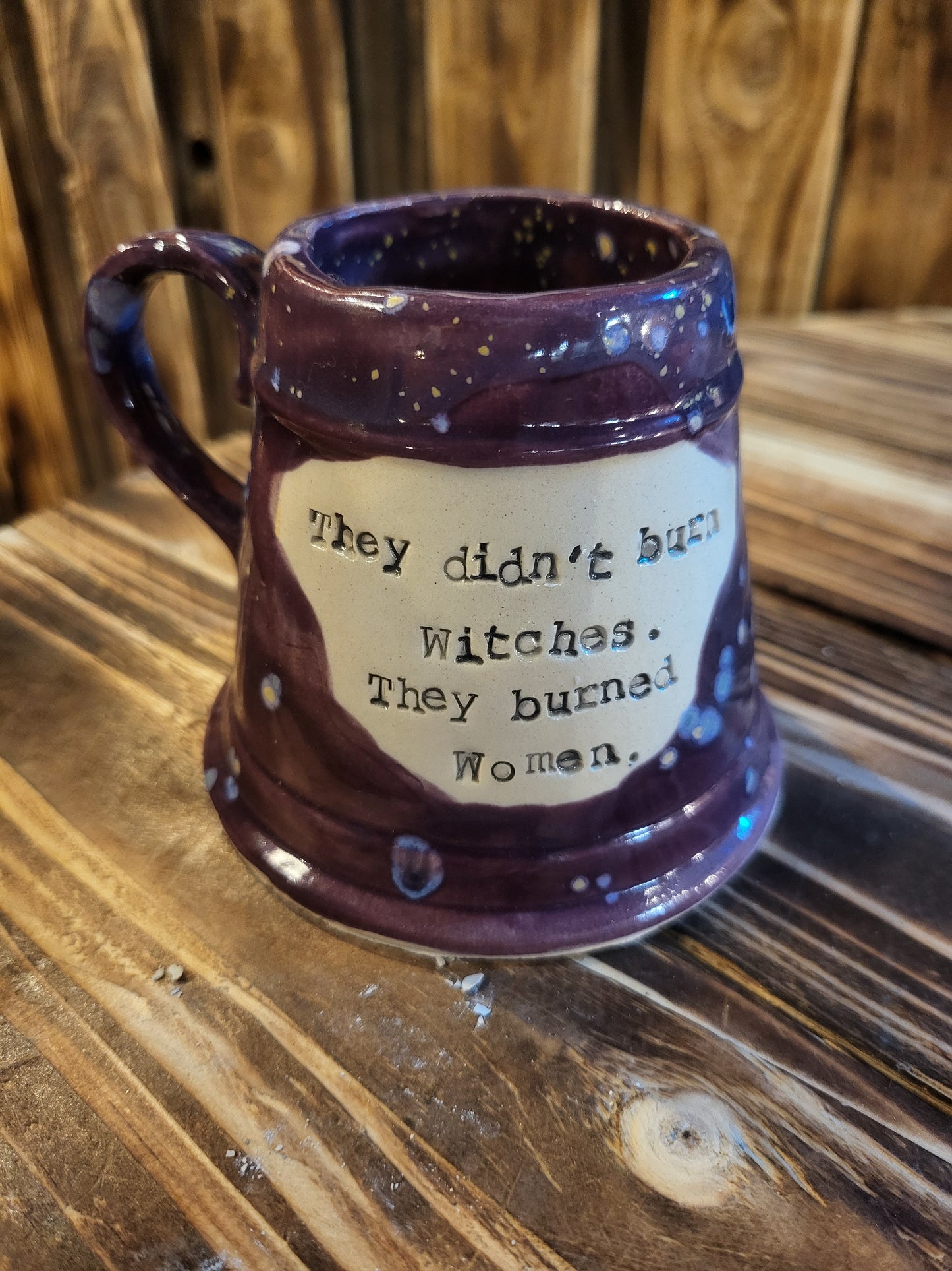 They Didn't burn Tankard