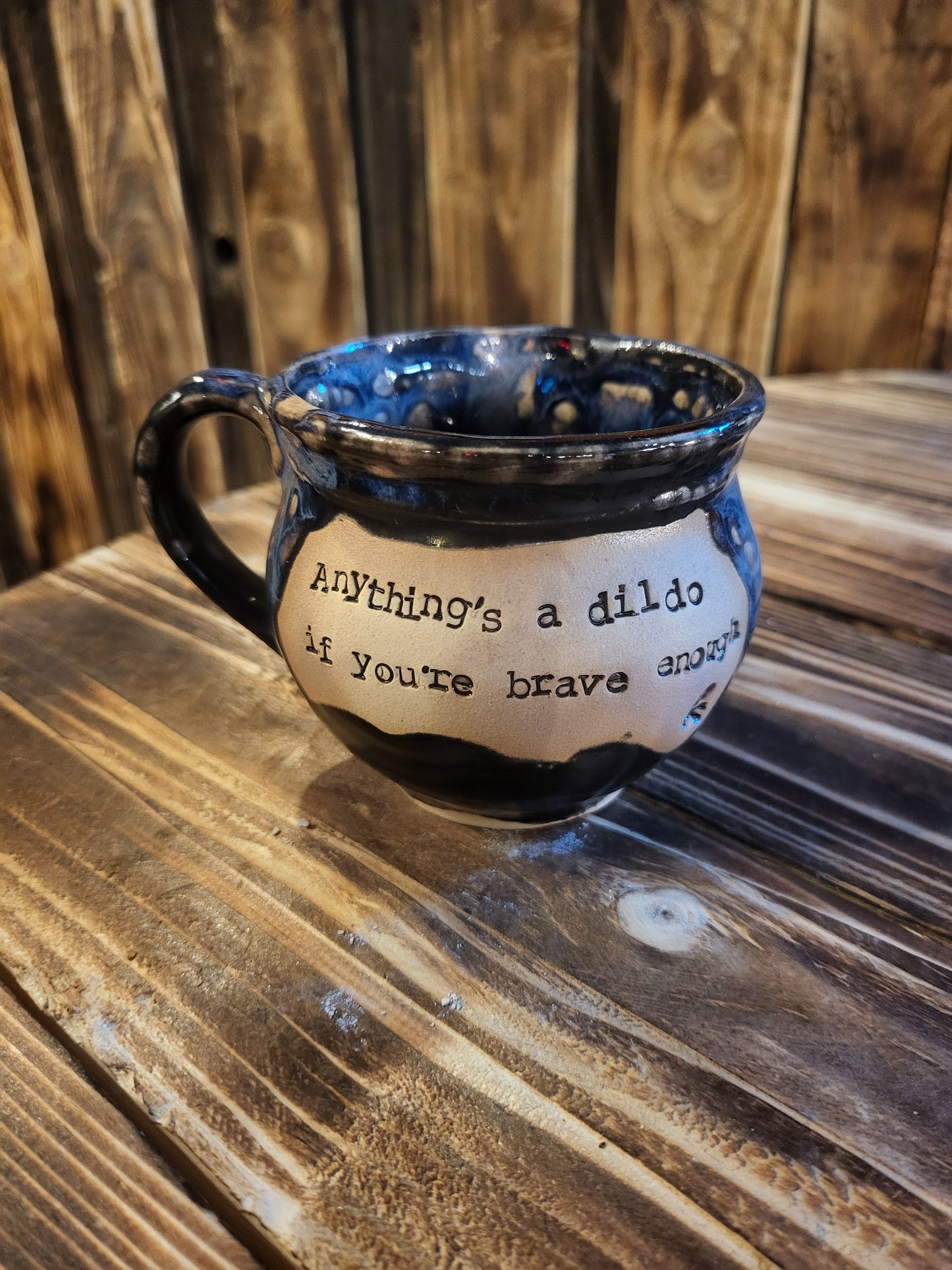 Anything's a dildo belly Teacup