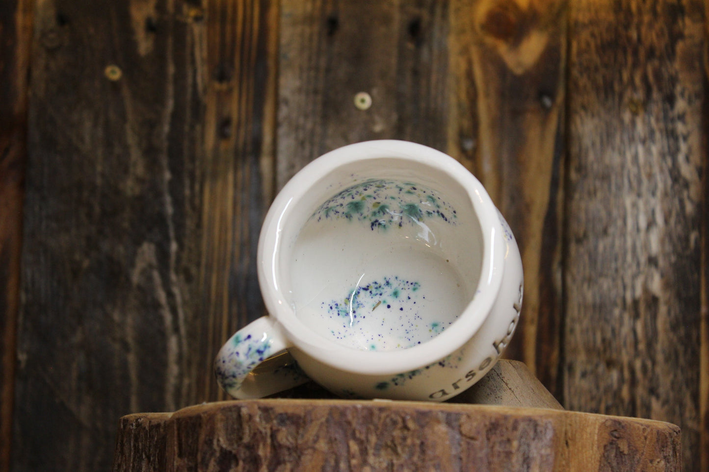 Arsehole. Small tea cup