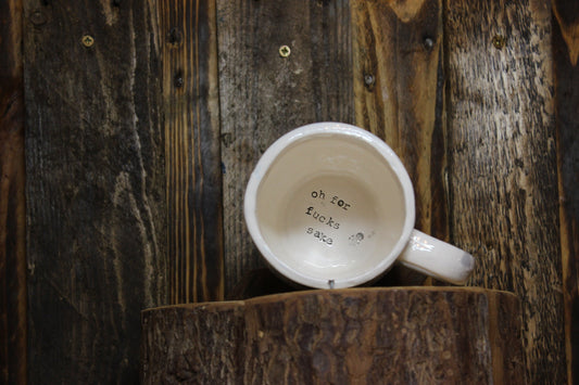 For Fucks Sake. Large Tea Mug