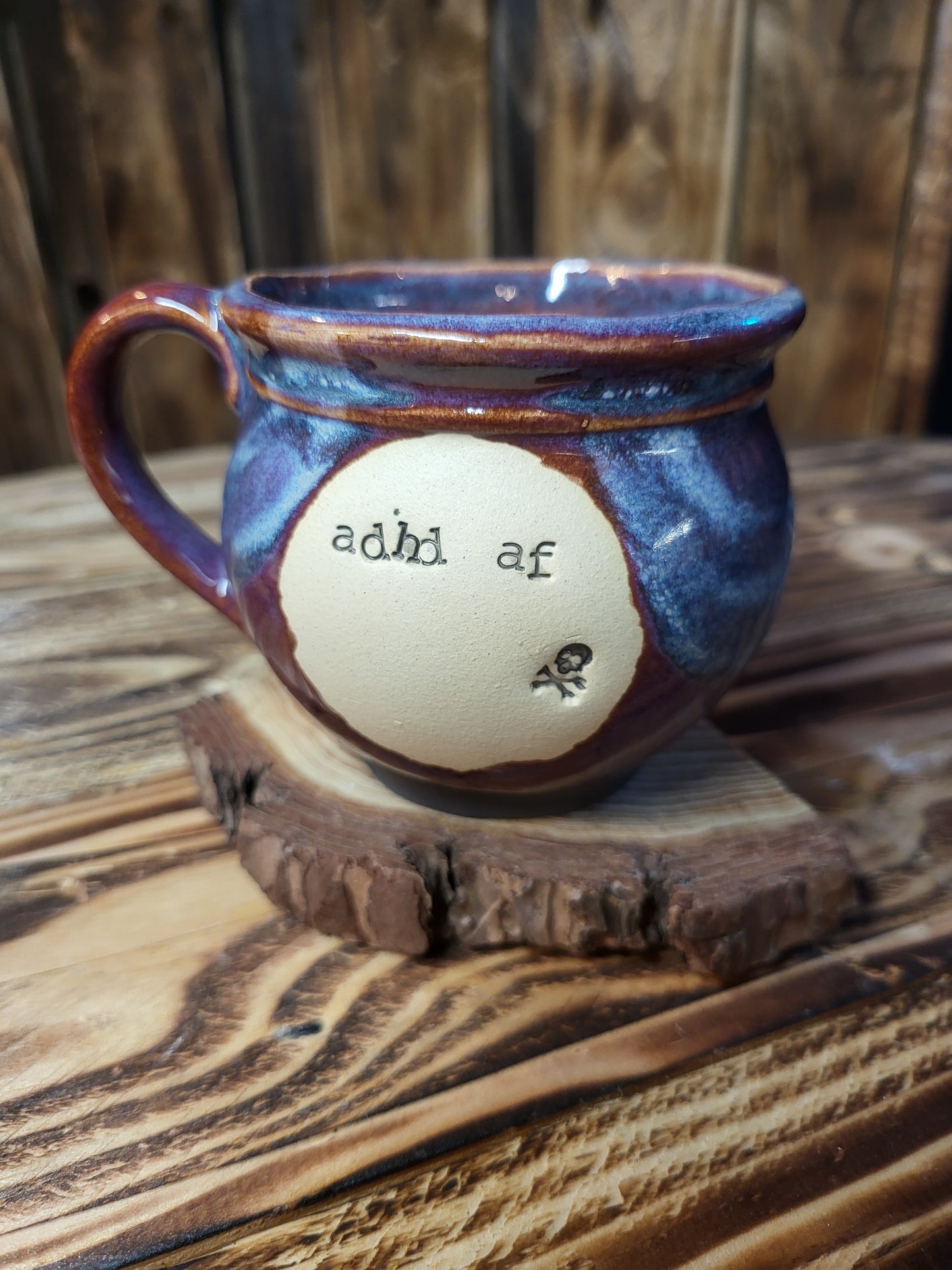 ADHD AF Belly Teacup