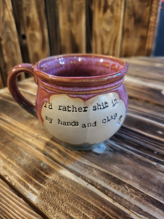 I'd rather shit... Belly Teacup