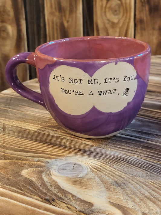 It's not me Large Cappuccino Cup