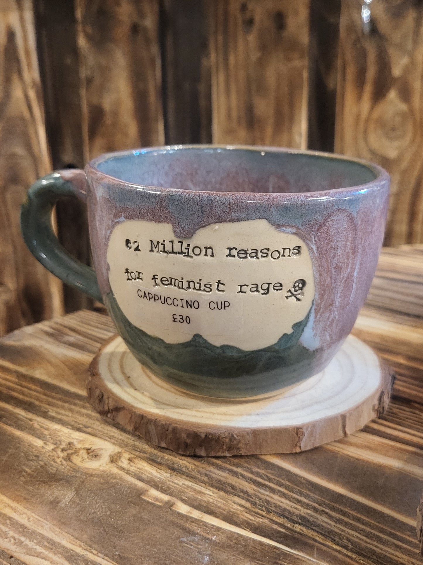 62 Million Reasons Large Cappuccino Cup