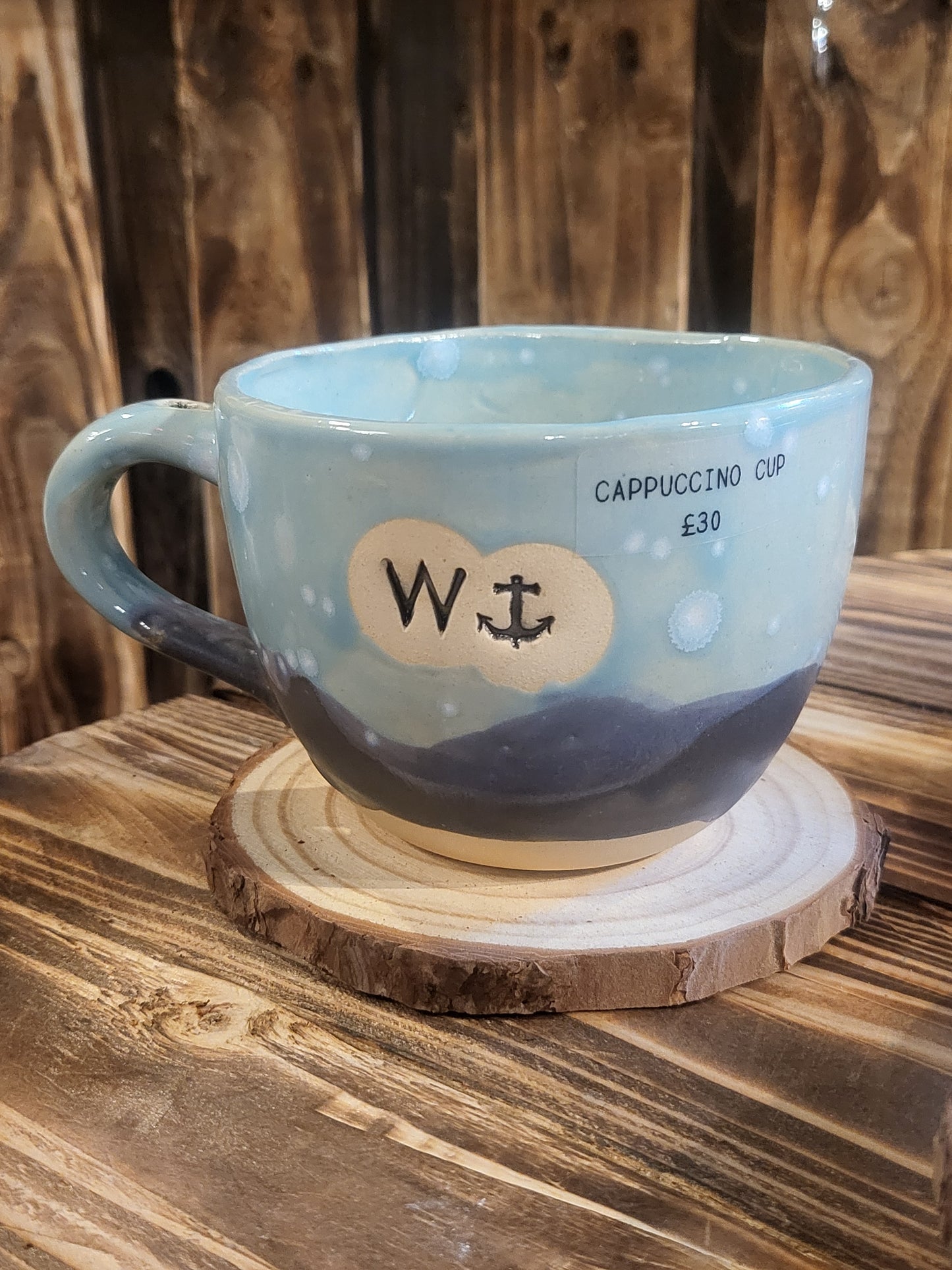 Wanker Large Cappuccino Cup