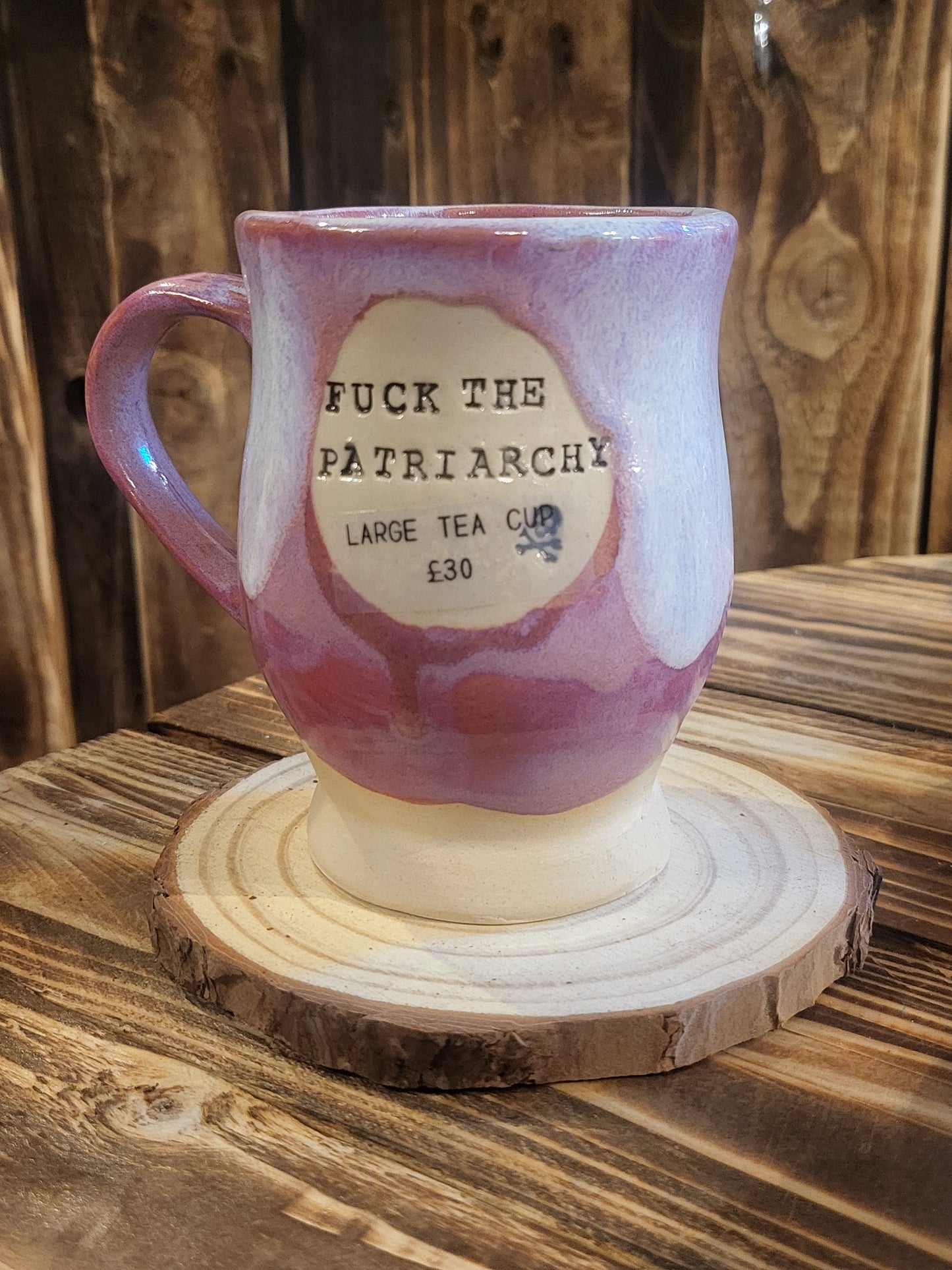 Fuck the Patriarchy... Large Teacup