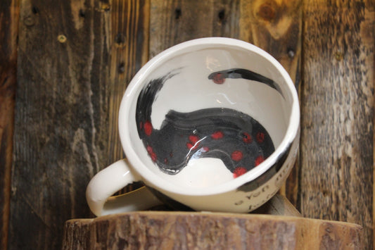 Even My Cat Hates You, Large Cappuccino Mug