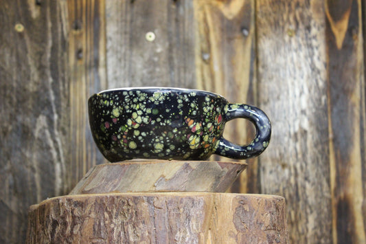 Surrounded by cunts. Small cappuccino cup