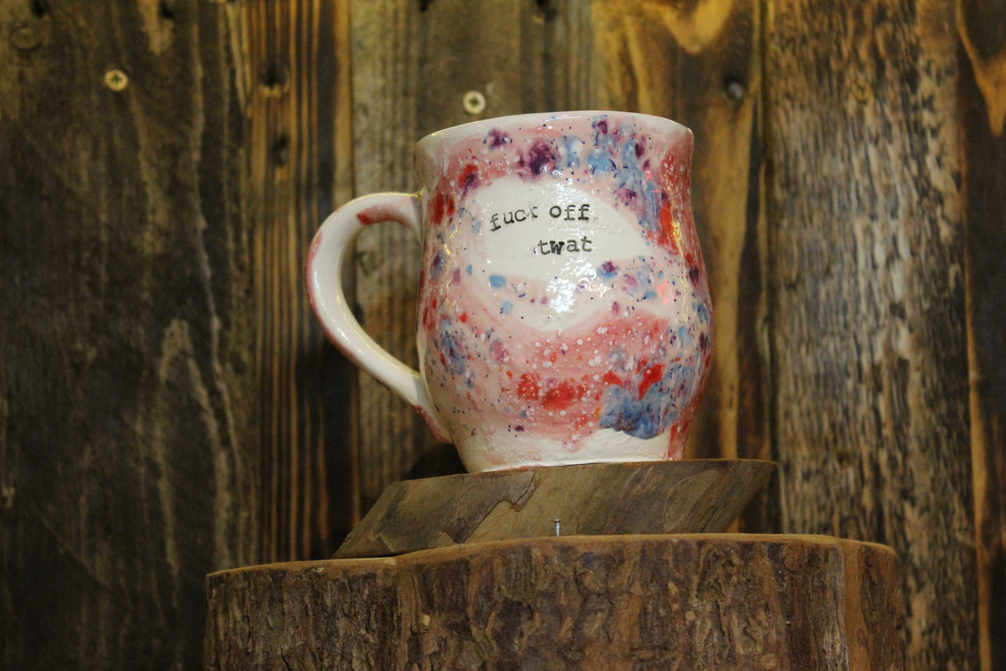 Fuck Off, Twat. Large Tea Cup