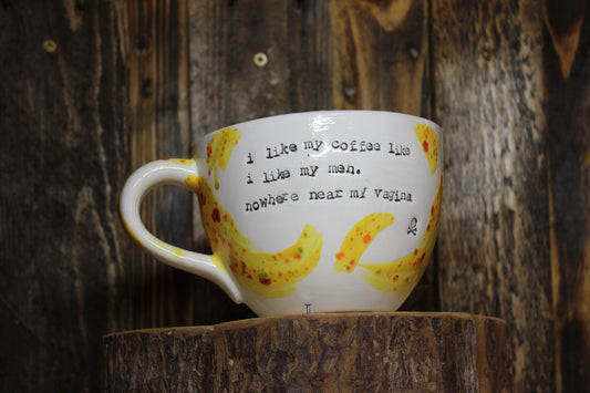 I like my Coffee... Large Cappuccino