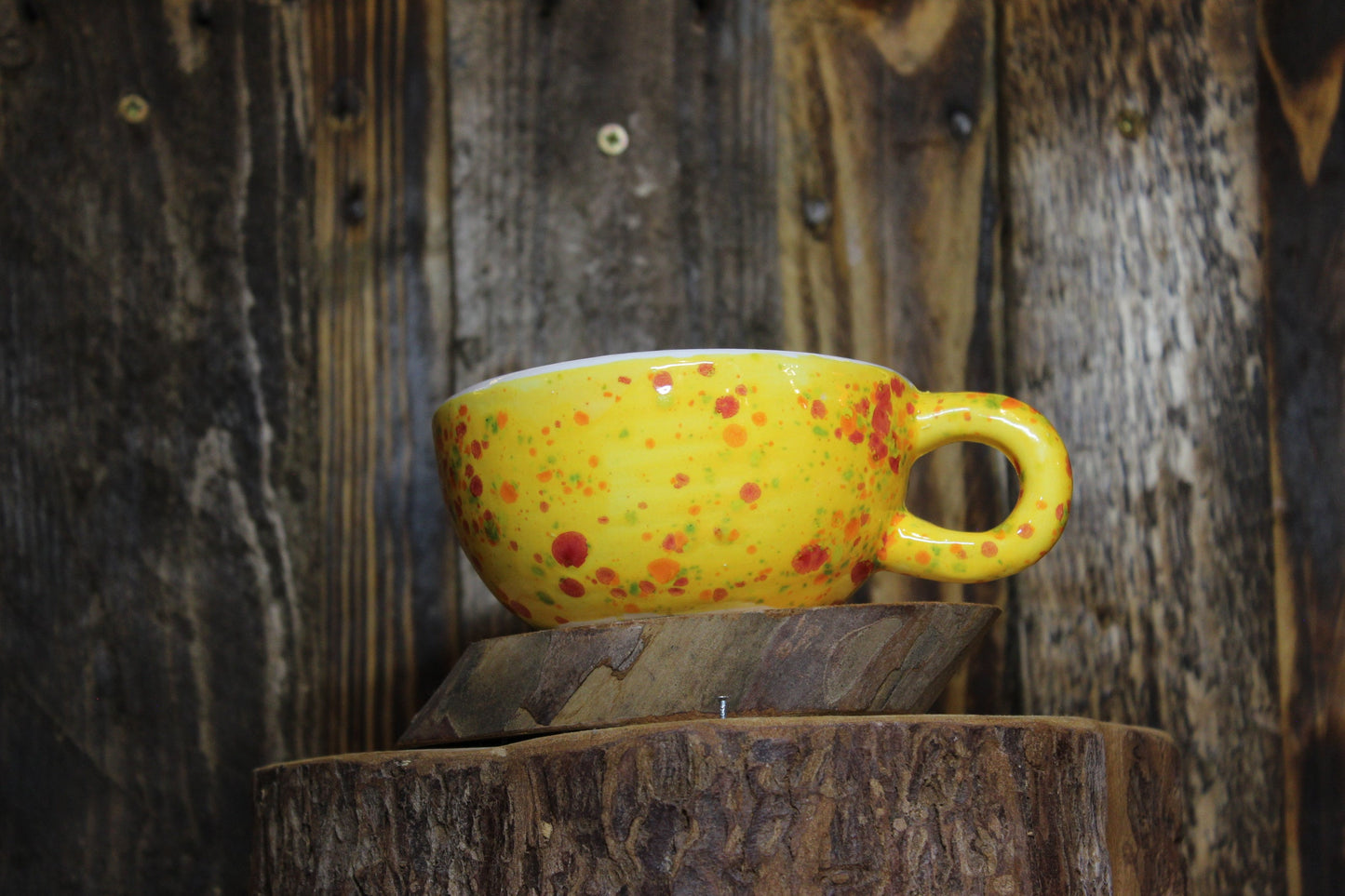 I like my coffee.. Small Cappuccino Cup