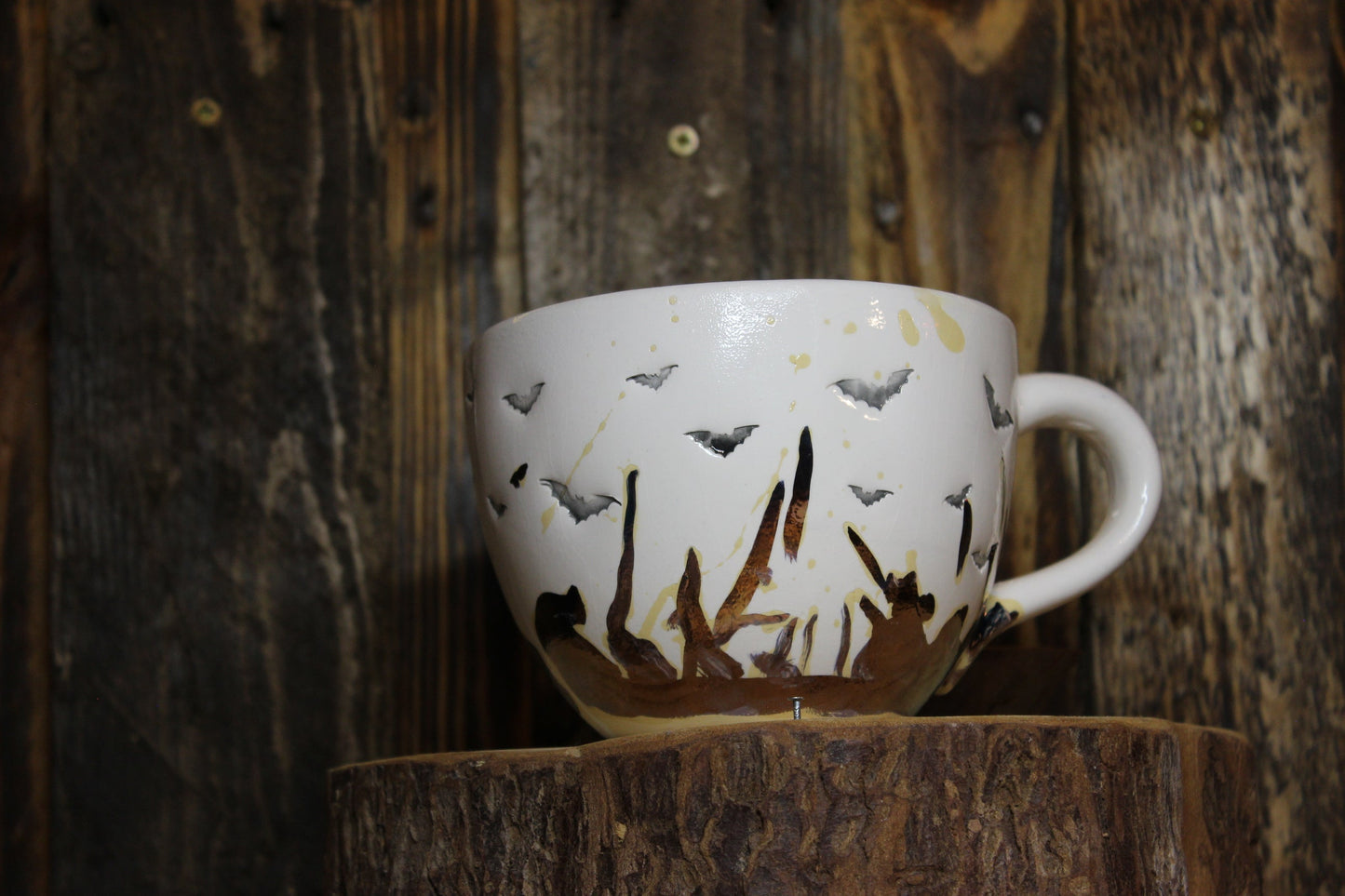 Spooky Cunt. Large Cappuccino mug