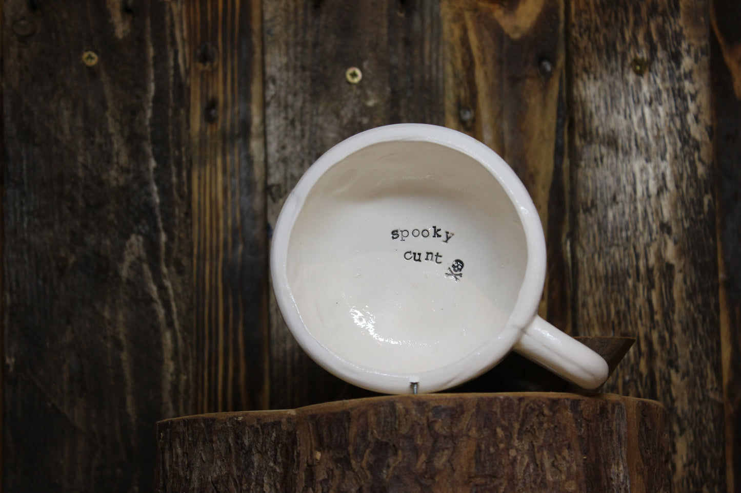 Spooky Cunt Small Cappuccino cup