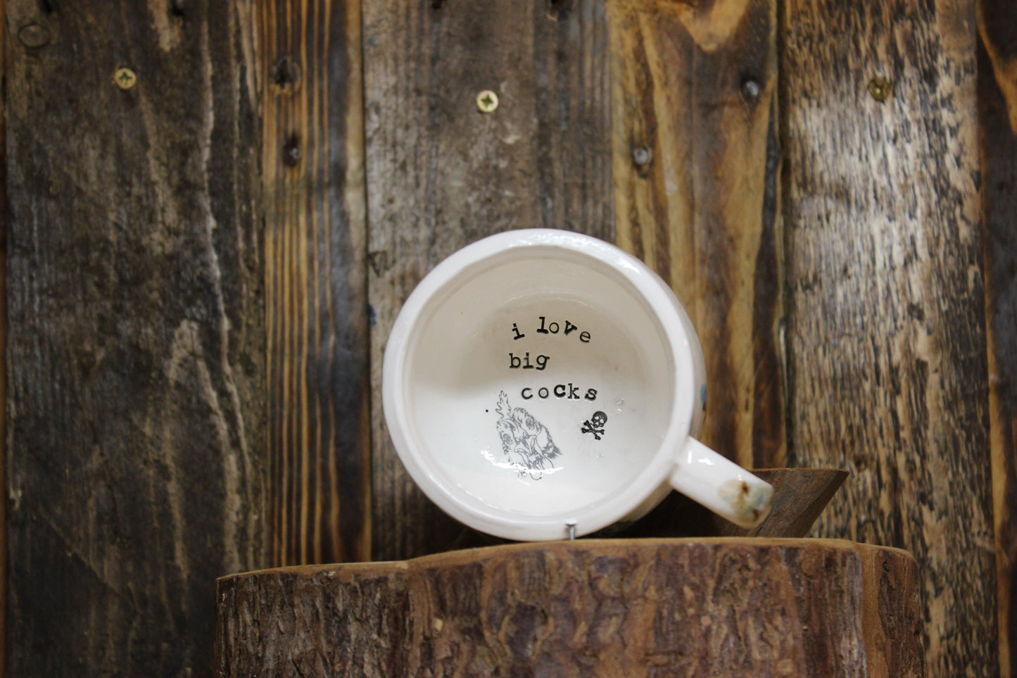 I love big cocks - small tea cup