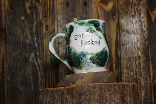 Get Fucked. Large Tea Cup