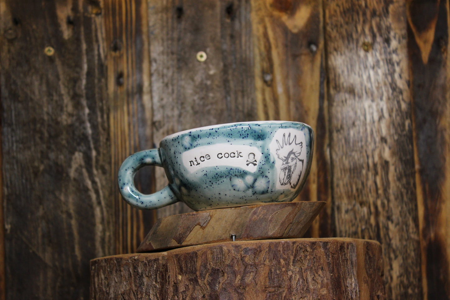 Nice Cock. Small Cappuccino cup