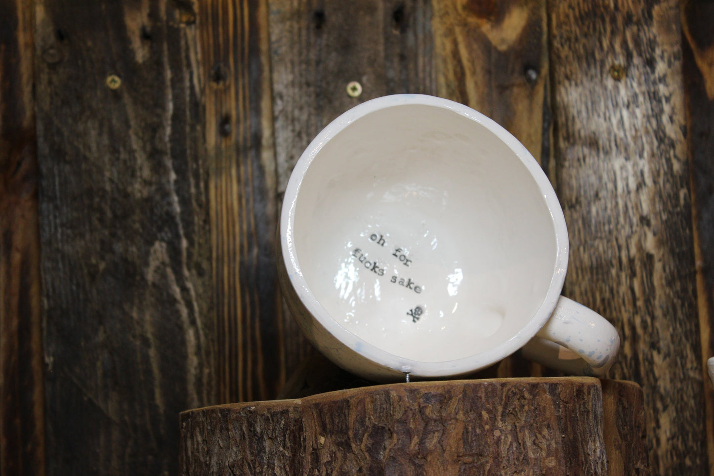 Oh, for fucks sake. Large cappuccino cup