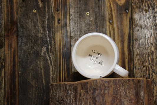For Fucks Sake small tea mug