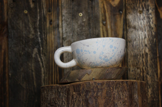 I'd rather shit in my hands and clap. Small Cappuccino Mug