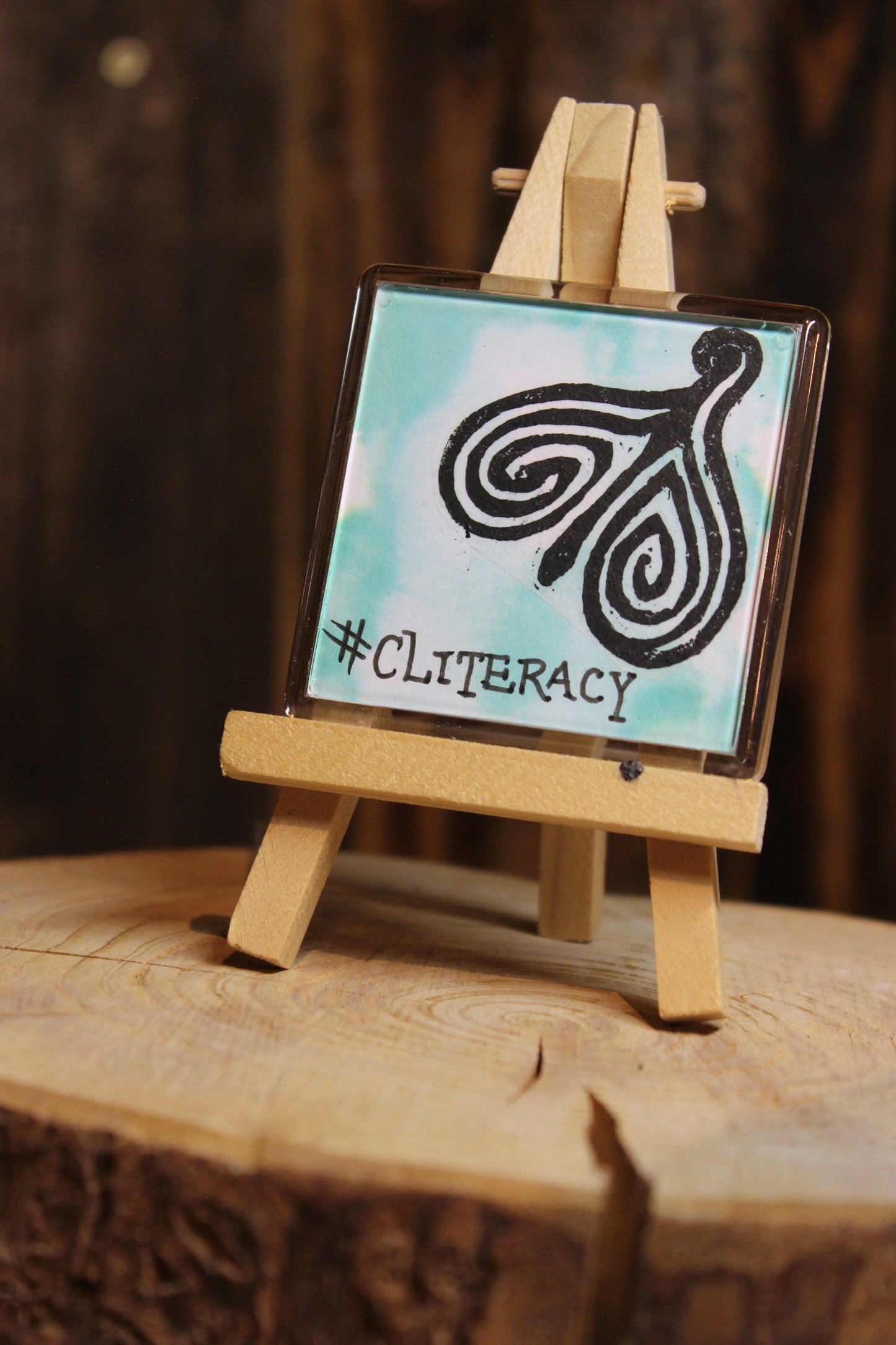 Cliteracy Fridge Magnet