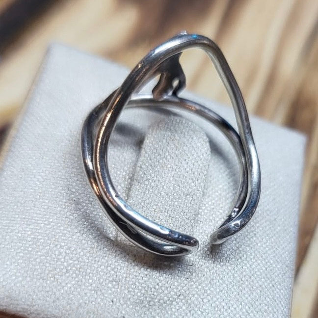 Adjustable Silver clit ring
