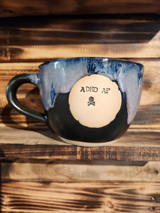 ADHD AF Large Cappuccino Cup