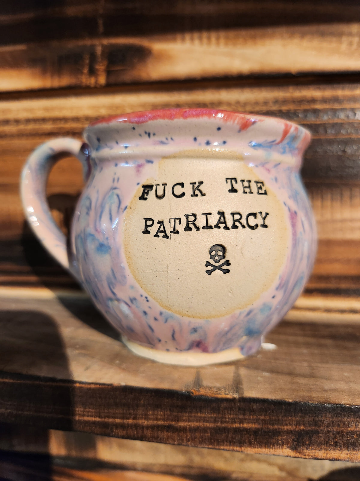Fuck the Patriarchy  Belly Teacup
