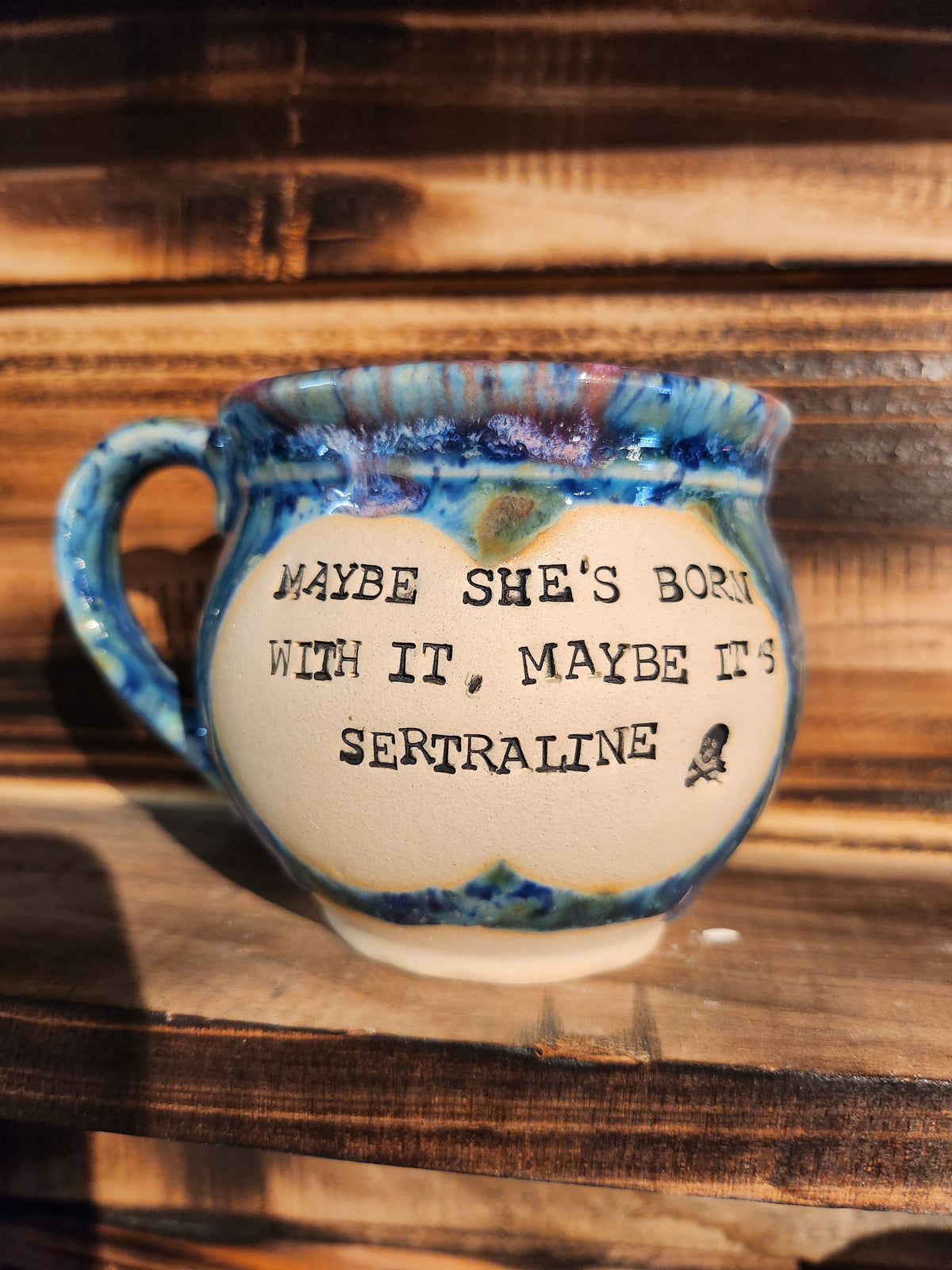 Maybe she's born with it... Belly Teacup
