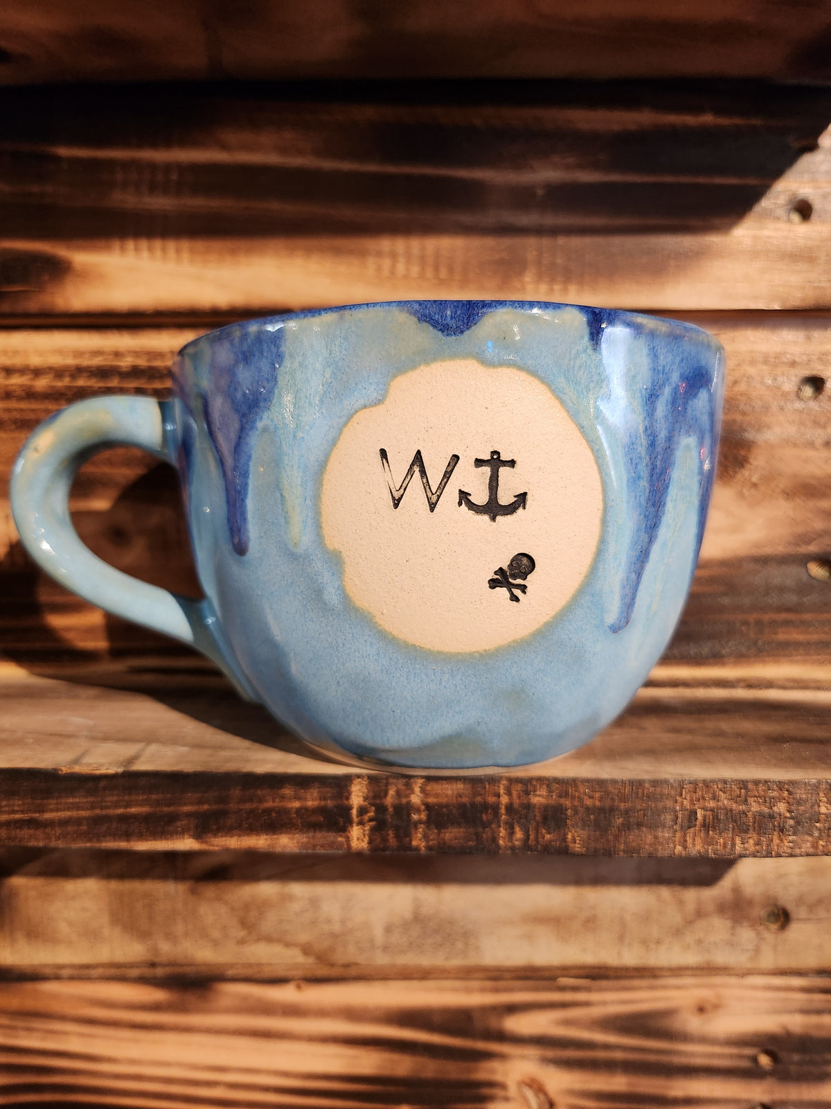 Wanker Large Cappuccino Cup